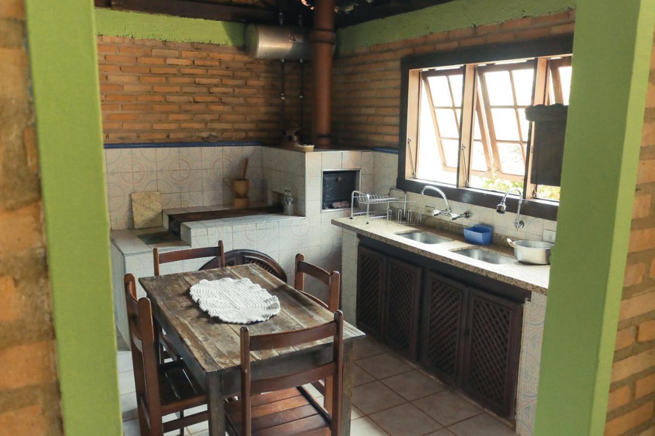 Em Tiradentes, Minas Gerais, Casa Tipica E Espacosa Em Terreno Arborizado Exteriér fotografie